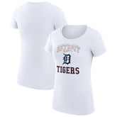 Detroit Tigers G-III 4Her by Carl Banks Women's Super-Slim Fit Lightweight Team Logo Graphic T-Shirt - MLB