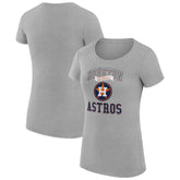 Houston Astros G-III 4Her by Carl Banks Women's Super-Slim Fit Lightweight Team Logo Graphic T-Shirt - MLB