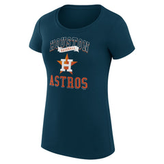 Houston Astros G-III 4Her by Carl Banks Women's Super-Slim Fit Lightweight Team Logo Graphic T-Shirt - MLB