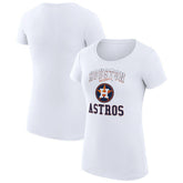 Houston Astros G-III 4Her by Carl Banks Women's Super-Slim Fit Lightweight Team Logo Graphic T-Shirt - MLB