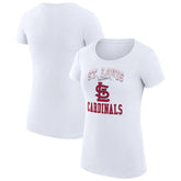 St. Louis Cardinals G-III 4Her by Carl Banks Women's Super-Slim Fit Lightweight Team Logo Graphic T-Shirt - MLB