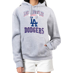 Los Angeles Dodgers G-III 4Her by Carl Banks Women's Team Logo Graphic Fleece Pullover Hoodie - MLB