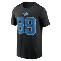 Dan Campbell Detroit Lions Retired Player Name & Number T-Shirt Black | Nike for Sale