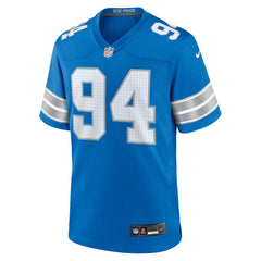 Mekhi Wingo Detroit Lions Team Game Jersey Blue | Nike for Sale