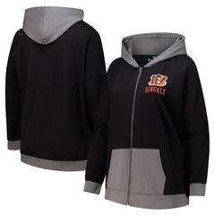 Cincinnati Bengals Women's Hit It Full-Zip Hoodie Black | Fanatics