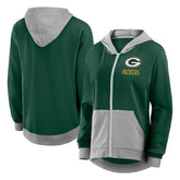 Green Bay Packers Women's Hit It Full-Zip Hoodie Green | Fanatics