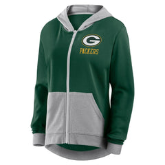 Green Bay Packers Women's Hit It Full-Zip Hoodie Green | Fanatics