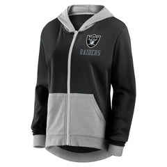 Las Vegas Raiders Women's Hit It Full-Zip Hoodie Black | Fanatics