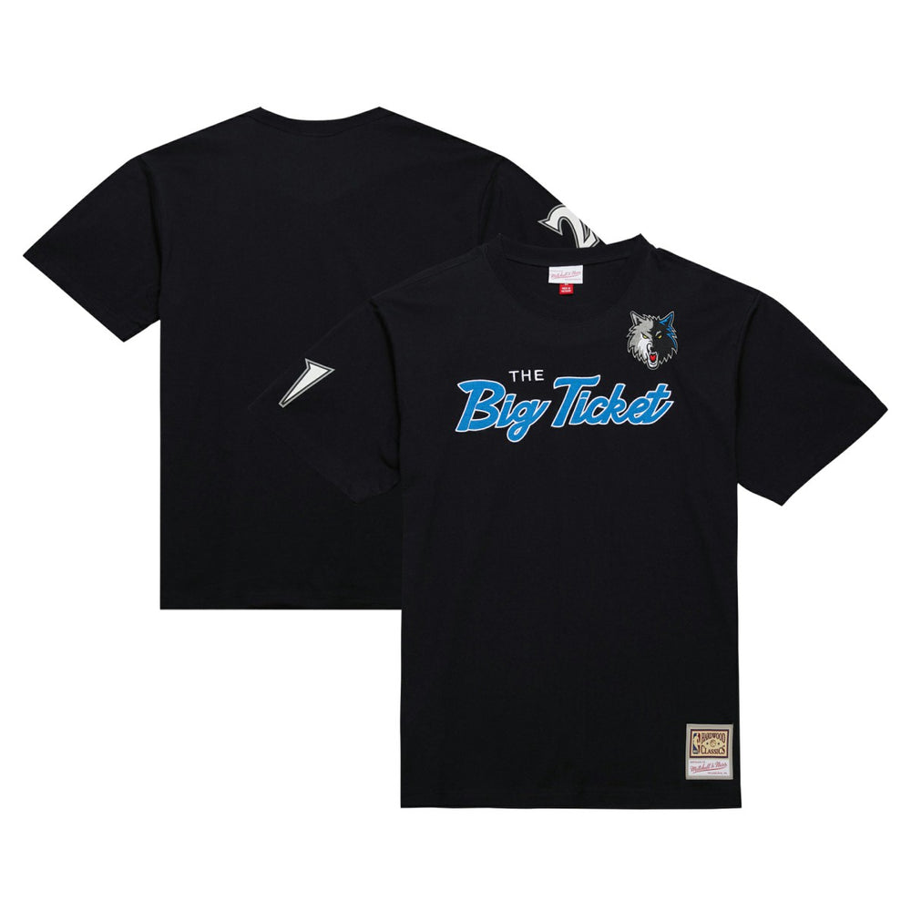Kevin Garnett Minnesota Timberwolves Premium Nickname T-Shirt Black - NBA