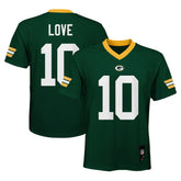 Jordan Love Green Bay Packers Youth Replica Player Jersey Green | NFL