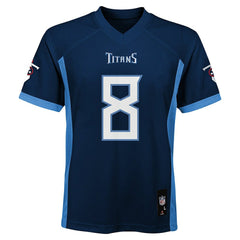 Will Levis Tennessee Titans Youth Replica Player Jersey Navy | NFL