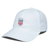 USWNT Levelwear Matrix Insignia Core Adjustable Hat White - FIFA World CUP