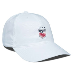 USWNT Levelwear Matrix Insignia Core Adjustable Hat White - FIFA World CUP