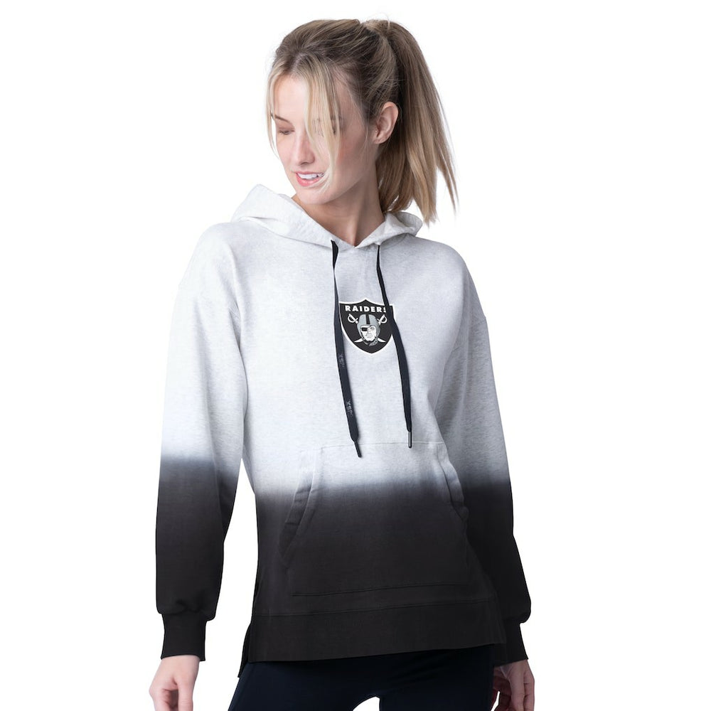 Las Vegas Raiders MSX by Michael Strahan Women's Daniela Pullover Hoodie Black | NFL
