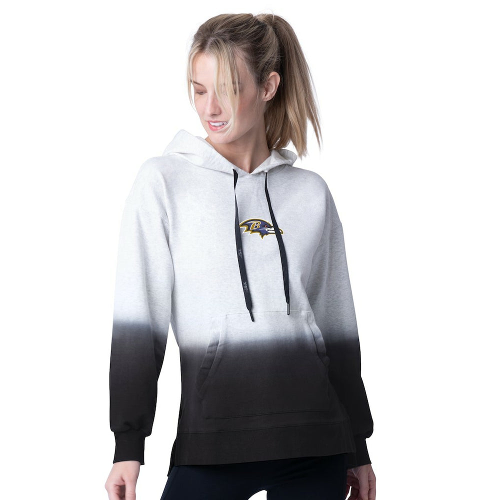 Baltimore Ravens MSX by Michael Strahan Women's Daniela Pullover Hoodie Black | NFL