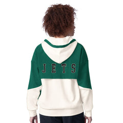 New York Jets Starter Women's Scrimmage Full-Zip Hoodie White | NFL