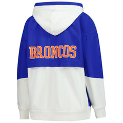 Denver Broncos Starter Women's Scrimmage Full-Zip Hoodie White | NFL