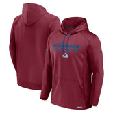 Colorado Avalanche Fanatics Authentic Pro Big & Tall Pullover Hoodie - Burgundy - NHL