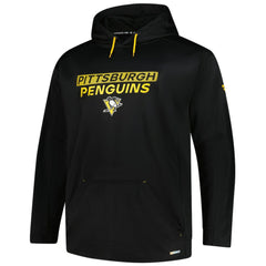 Pittsburgh Penguins Fanatics Authentic Pro Big & Tall Pullover Hoodie - Black - NHL