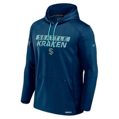 Seattle Kraken Fanatics Authentic Pro Big & Tall Pullover Hoodie - Deep Sea Blue - NHL