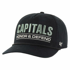 Washington Capitals '47 OHT Military Appreciation Homeland Honor and Defend Hitch Adjustable Hat - Black - NHL