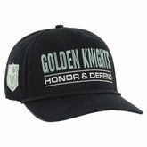 Vegas Golden Knights '47 OHT Military Appreciation Homeland Honor and Defend Hitch Adjustable Hat - Black - NHL