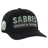 Buffalo Sabres '47 OHT Military Appreciation Homeland Honor and Defend Hitch Adjustable Hat - Black - NHL