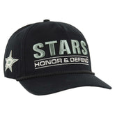 Dallas Stars '47 OHT Military Appreciation Homeland Honor and Defend Hitch Adjustable Hat - Black - NHL