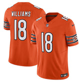Caleb Williams Chicago Bears Vapor F.U.S.E. Limited Jersey Orange | Nike for Sale