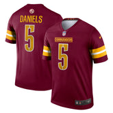 Jayden Daniels Washington Commanders Legend Player Performance Top Burgundy | Nike for Sale