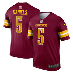 Jayden Daniels Washington Commanders Legend Player Performance Top Burgundy | Nike for Sale