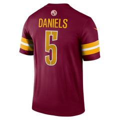 Jayden Daniels Washington Commanders Legend Player Performance Top Burgundy | Nike for Sale