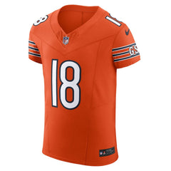 Caleb Williams Chicago Bears Alternate Vapor F.U.S.E. Elite Jersey Orange | Nike for Sale