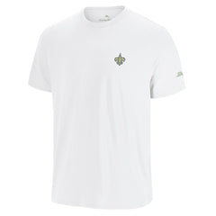 New Orleans Saints Sport Torchdown Graphic T-Shirt White | Tommy Bahama
