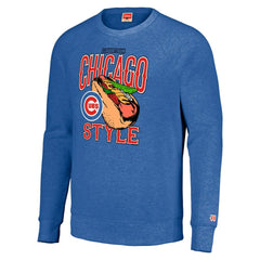 Chicago Cubs MLB x Guy Fieri’s Flavortown Unisex Tri-Blend Pullover Sweatshirt - MLB