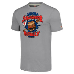 Philadelphia Phillies MLB x Guy Fieri’s Flavortown Unisex Tri-Blend T-Shirt - MLB