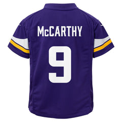 J.J. McCarthy Minnesota Vikings Preschool Player Game Jersey Purple | Nike for Sale