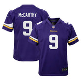 J.J. McCarthy Minnesota Vikings Youth Game Jersey Purple | Nike for Sale