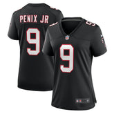Michael Penix Jr. Atlanta Falcons Women's Alternate Game Jersey Black | Nike for Sale