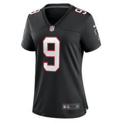 Michael Penix Jr. Atlanta Falcons Women's Alternate Game Jersey Black | Nike for Sale