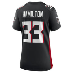 Antonio Hamilton Atlanta Falcons Women's Game Jersey Black | Nike for Sale
