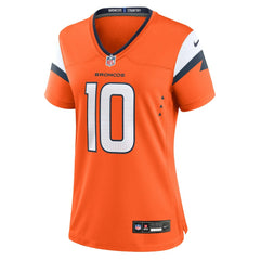 Bo Nix Denver Broncos Women's Game Jersey Orange | Nike for Sale