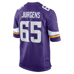 Michael Jurgens Minnesota Vikings Game Jersey Purple | Nike for Sale