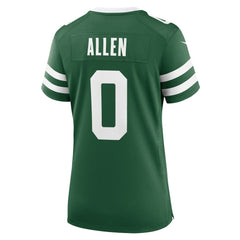 Braelon Allen New York Jets Women's Game Jersey Legacy Green | Nike for Sale