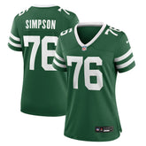 John Simpson New York Jets Women's Game Jersey Legacy Green | Nike for Sale