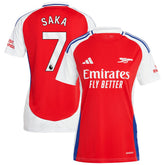 Bukayo Saka Arsenal Women's 2024/25 Home Replica Player Jersey – Red | Adidas online