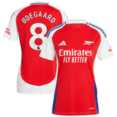 Martin Odegaard Arsenal Women's 2024/25 Home Replica Player Jersey – Red | Adidas Online