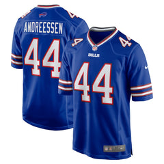 Joe Andreessen Buffalo Bills Game Jersey Royal | Nike for Sale