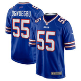 David Ugwoegbu Buffalo Bills Game Jersey Royal | Nike for Sale