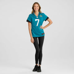 Brian Thomas Jr. Jacksonville Jaguars Women's Game Jersey Teal | Nike for Sale
